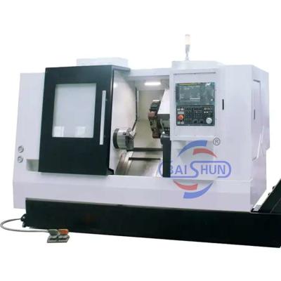 China TCK560 Métalo Cama Inclinada máquina de torno CNC automática de alta precisión en venta