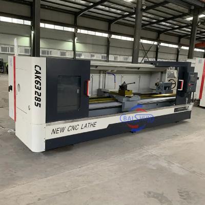 China CK6161X1000mm Flat Bed CNC Lathe Machine  High Precision Tools for sale
