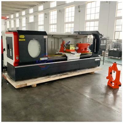 China Metal Flat Bed CNC Lathe Machine  Heavy Duty CK6140 for sale