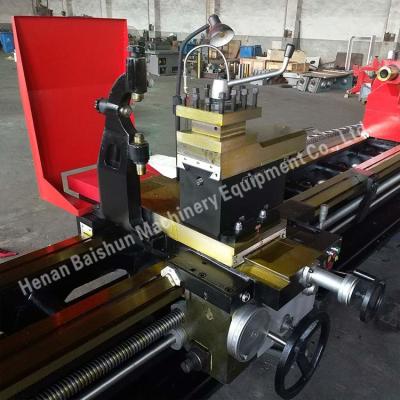 China Conventional Heavy Lathe Machine 1 Meter Metal Manual Lathe Machine zu verkaufen
