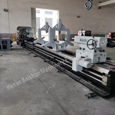 China Conventional Turning Engine Lathe Machine Heavy Duty 755mm Bed Width Te koop