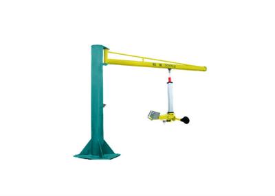 China 100 Centimeter Portable Floor Mounted Jib Crane , Glass Hoist Lifting Equipment for sale