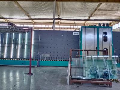 China Cadena de producción de cristal aislador del gas de relleno de la calefacción por agua en venta