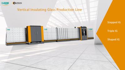 China insulating glass line double glass insulating production line for sale