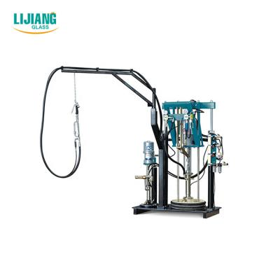 China Semi Automatic Insulating Glass Sealing Robot Glue Machine for sale
