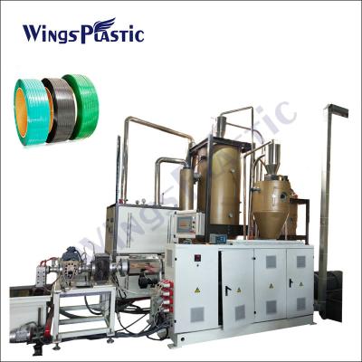 China Recycled Flake Materials PET Band Extrusion Machine PET Strap Making Machine for sale