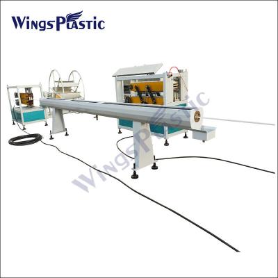 China Plastic PE Pipe Extruder Machine  HDPE Plastic Pipe Extrusion Line 160mm for sale