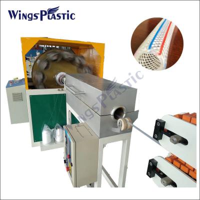 China Máquina de fabricación de tuberías de manguera de jardín de PVC Línea de producción de manguera trenzada de nylon de PVC en venta