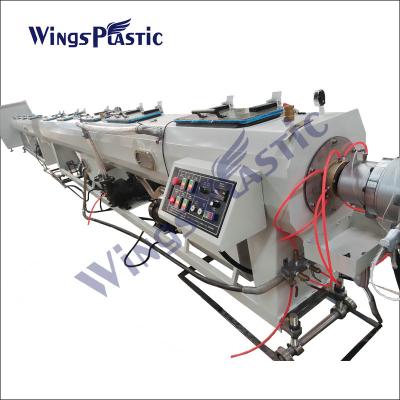 China Fast Speed Plastic Tube Hose Production Line Extruders HDPE LDPE PP PE PPR Pipe for sale