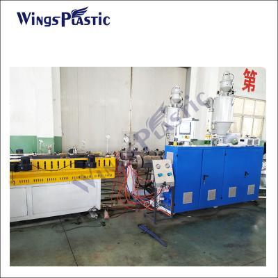 China Máquina ondulada da fabricação da tubulação do HDPE plástico da máquina da fabricação da tubulação de DWC à venda
