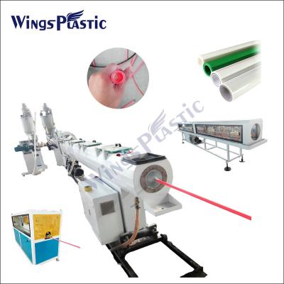Chine Chaîne de production en plastique de tuyau de PPR machine 20-110mm d'extrudeuse de tuyau de PPR à vendre