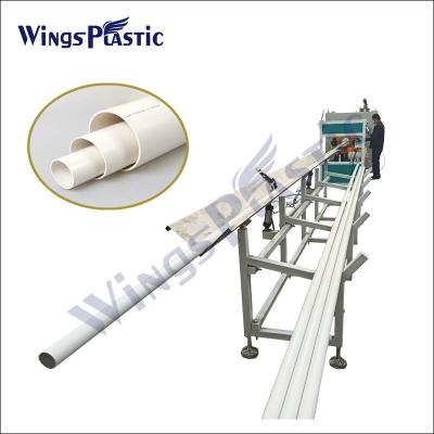 China PVC HDPE PE Plastic Water Hydraulic Extruder 16-63mm PVC Pipe Making Machine for sale