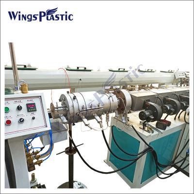 China 20-110mm HDPE Water Pipe Extrusion Machine HDPE Gas Pipe Production Line for sale