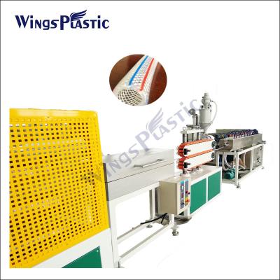 中国 PVCガーデンパイプ製造機械/ PVCホースエクストルーションライン 繊維ソフトガーデンホースパイプエクストルーションライン 販売のため