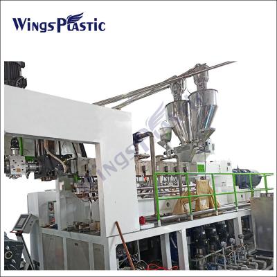 China Customized T-die Mould Plastic PET EVA PS PC Sheet Extruder Machine for sale