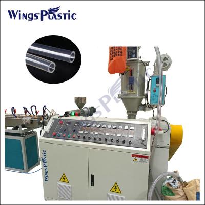 China PVC Mono Layer Soft Hose Plastic Medical Infusion Tube Extrusion Machine for sale