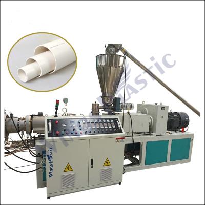 China Planetary Cutting PVC Pipe Machine 150-200kg/h Extrusion Output for sale