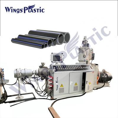 中国 PLC制御 HDPE PPRパイプエクストルーダーマシン 20-110mmパイプ直径 販売のため