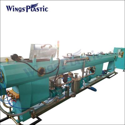 China Línea de extrusión de tuberías de PE Línea de producción de tuberías de PE de plástico Máquina de fabricación de tuberías de PE de plástico en venta