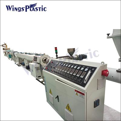 China 20-110mm Plastic HDPE PE PP Pipe Extrusion Production Line Maker Te koop