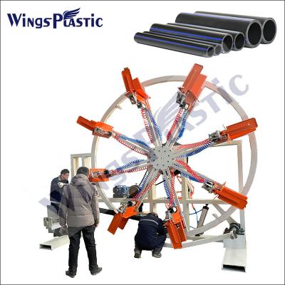 China HDPE PPR PP Plastic Pipe Extruder Machine Plastic Water Pipe Manufacturing Machine for sale