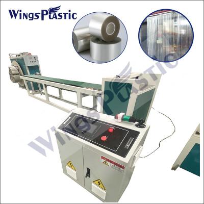 China Recycled PS PC PET Plastic Curtain Sheet Small Extruder Machine With PLC Control System Te koop