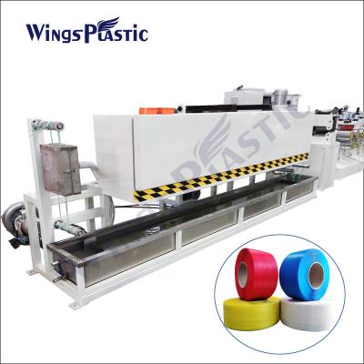 中国 プラスチックPETリサイクルプラント PETストラップ製造機械 PETパッケージストラップバンドエクストルーションライン 販売のため