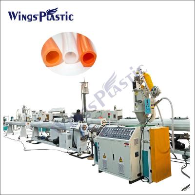 China Línea de extrusión de tuberías de PE Máquinas de fabricación de tuberías de PE de plástico HDPE PPR/línea de producción de HDPE/extrusora de plástico en venta