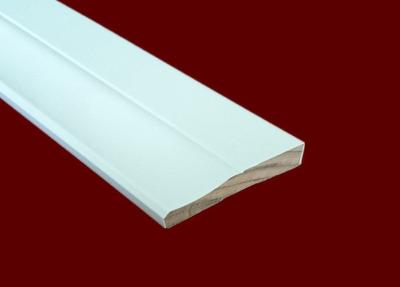China White Residential Decorative Casing Moulding 100% Cellular PVC for sale