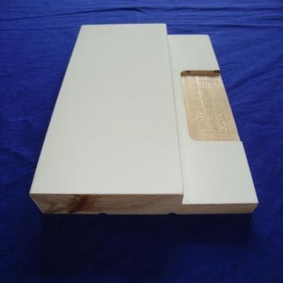 China Marco de puerta de madera interior/exterior con tamaño modificado para requisitos particulares con bisagras en venta