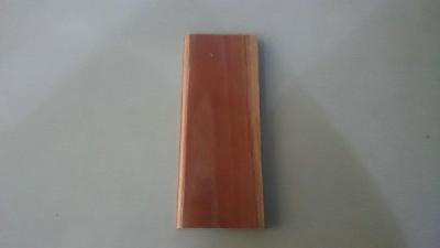 Chine Bon bois carbonisé de stabilité de taille, bâtis fleuris en bois pour la pièce de sauna à vendre