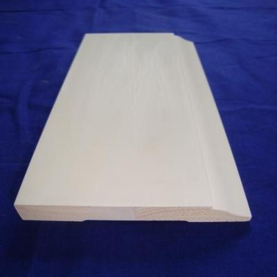 China Cleaning Surfacewood Baseboard Trim , Interior Decoration Wood Base Molding for sale