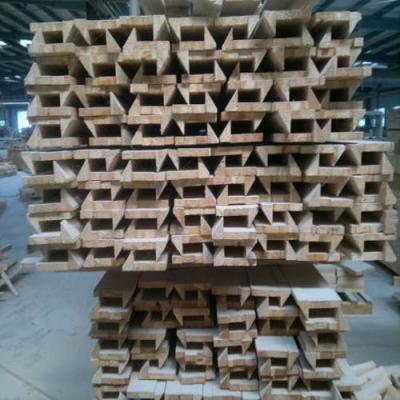 China Anti Aging Wood Window Molding , Customized Length Wood Window Casing for sale