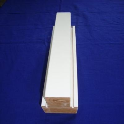 China Mull Post Wood Door Jamb , Moth Resistance Double Rabbeted Jamb for sale