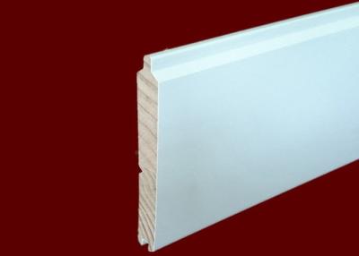 China Moldeado los 5.2m de madera antienvejecedor blanco de la ventana para la decoración interior en venta