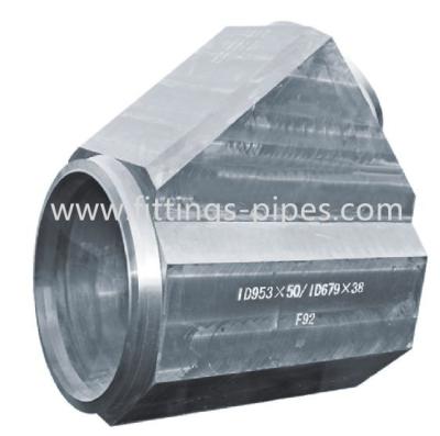 China 304 304L Stainless Steel Seamless Pipe Tee Forged Square 12