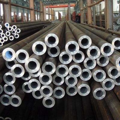 China A355 Alloy Seamless Steel Pipe P5 P9 P11 PE Coated Black Painted Surface for sale