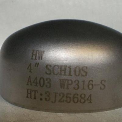 China Material inoxidable de la pulgada 304l 316l de la soldadura de extremo del casquillo de extremo de tubería de acero 2 en venta