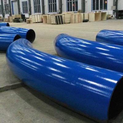Chine Longs coudes de tuyauterie de rayon du GR Wp5, 6 pouces extrémités soudées bout à bout de courbure de coude de 90 degrés à vendre