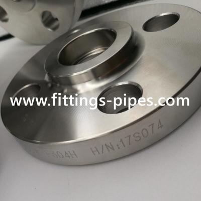 China SS High Pressure Pipe Flanges , F316 F316l Slip On Weld Neck Flange for sale