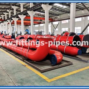 China Carretes prefabricados del tubo del Dn 800m m, fabricación de acero inoxidable del tubo para el petróleo en venta
