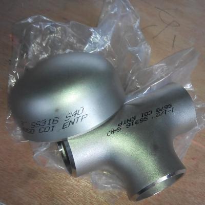 China Din Alloy Steel Pipe Fitting , Cap A234 Wpb For Gas And Oil Pipes for sale