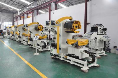 China 3 in 1 Automated Production Equipment Servo Feeders Decoiler Line for Stamping for sale