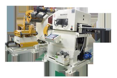China Tipo automático espumadeira da porta da máquina do alimentador do CNC do Straightener de Uncoiler da indústria à venda