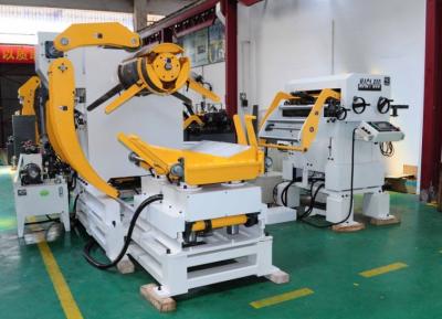 China Metal Sheet Coil Decoiler Straightener Feeder For Press Machine for sale