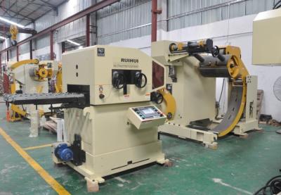 China Nc Servo Sheet Metal Steel Coil Feeder Straightener For Pressing Machine for sale