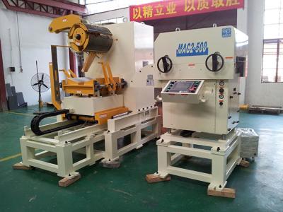 China Automation Pneumatic Steel Coil Uncoiler Mandrel Expansion Unwinding Decoiler Straightener Feeder Machine for sale