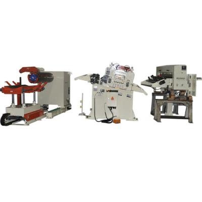 China Fully Automatic Metal Stamping 3 in 1 NC Servo Decoiler Straightener Feeder Machine for sale