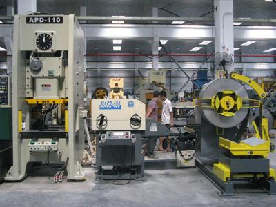 China Stable Metal Sheet Straightening Machine / High Precision Nc Servo Feeder for sale