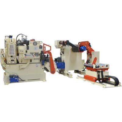 China High Precision NC Leveler Feeder / Steel Knot Hard Alloy Processing Barbed Wire Making Machine for sale